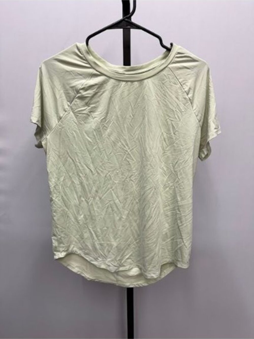 All in Motion Light Yellow/Green Short Sleeve Activewear Tee